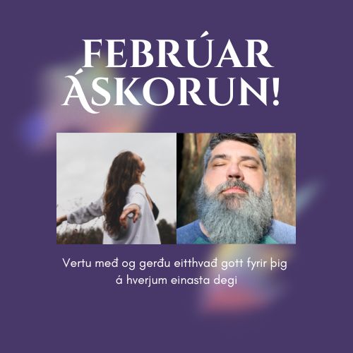 VIÐ skorum á ÞIG!